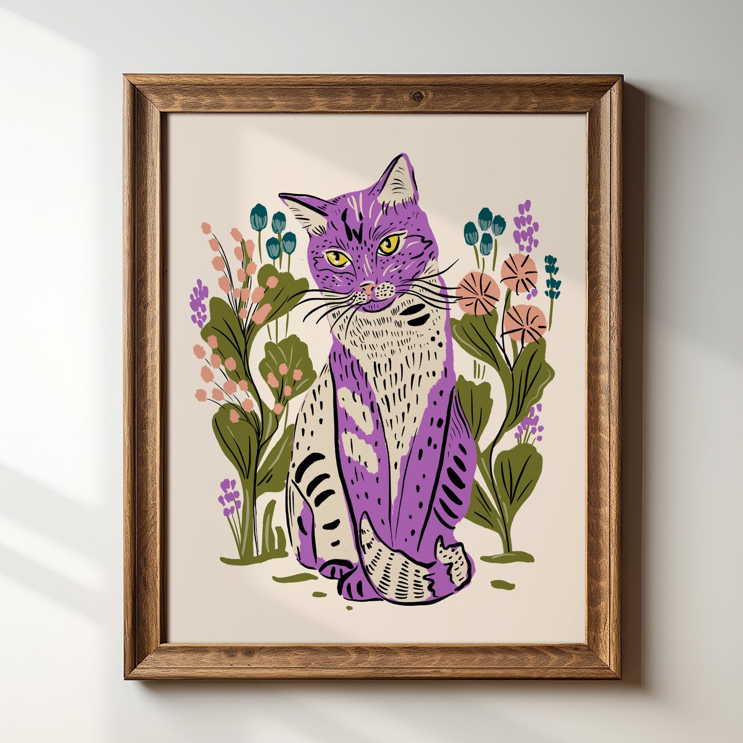 Miro Cat - Art Print