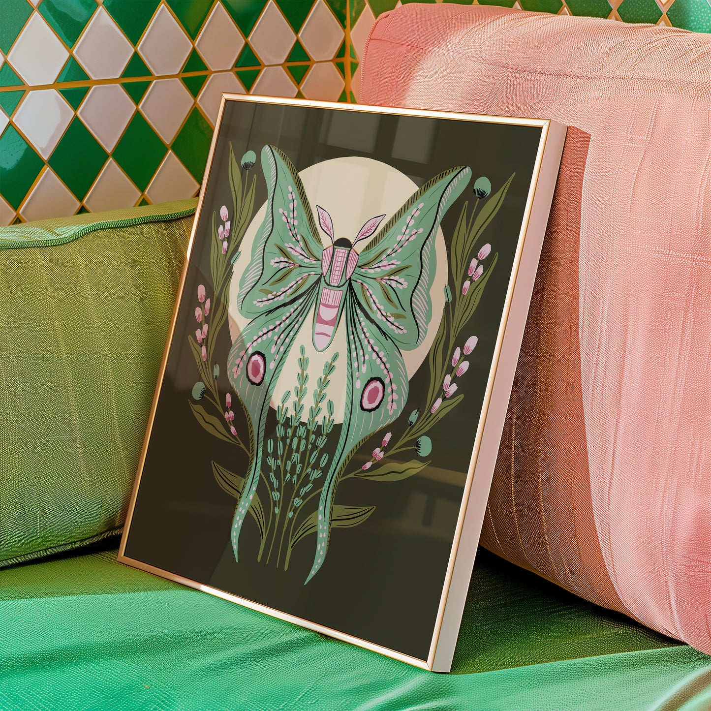 Luna Moth - Art Print
