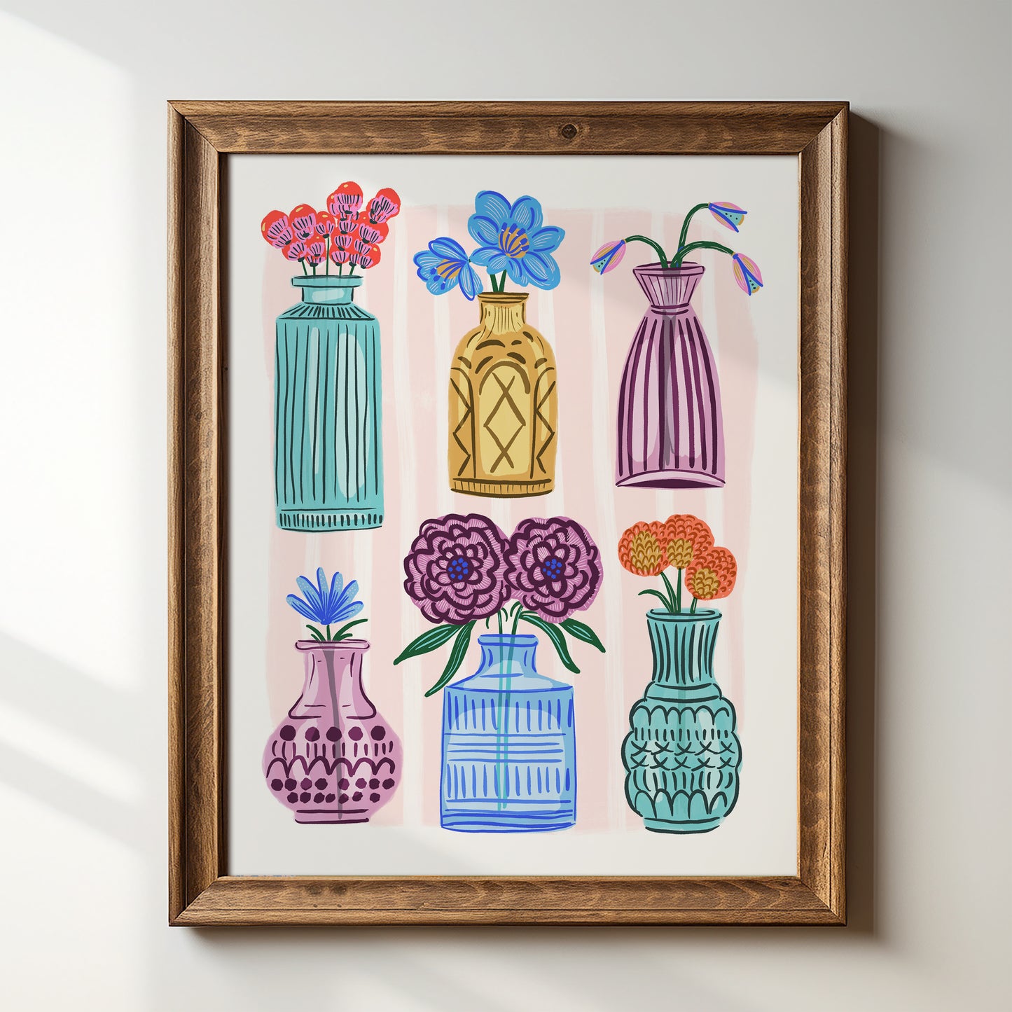 Bud Vases - Art Print