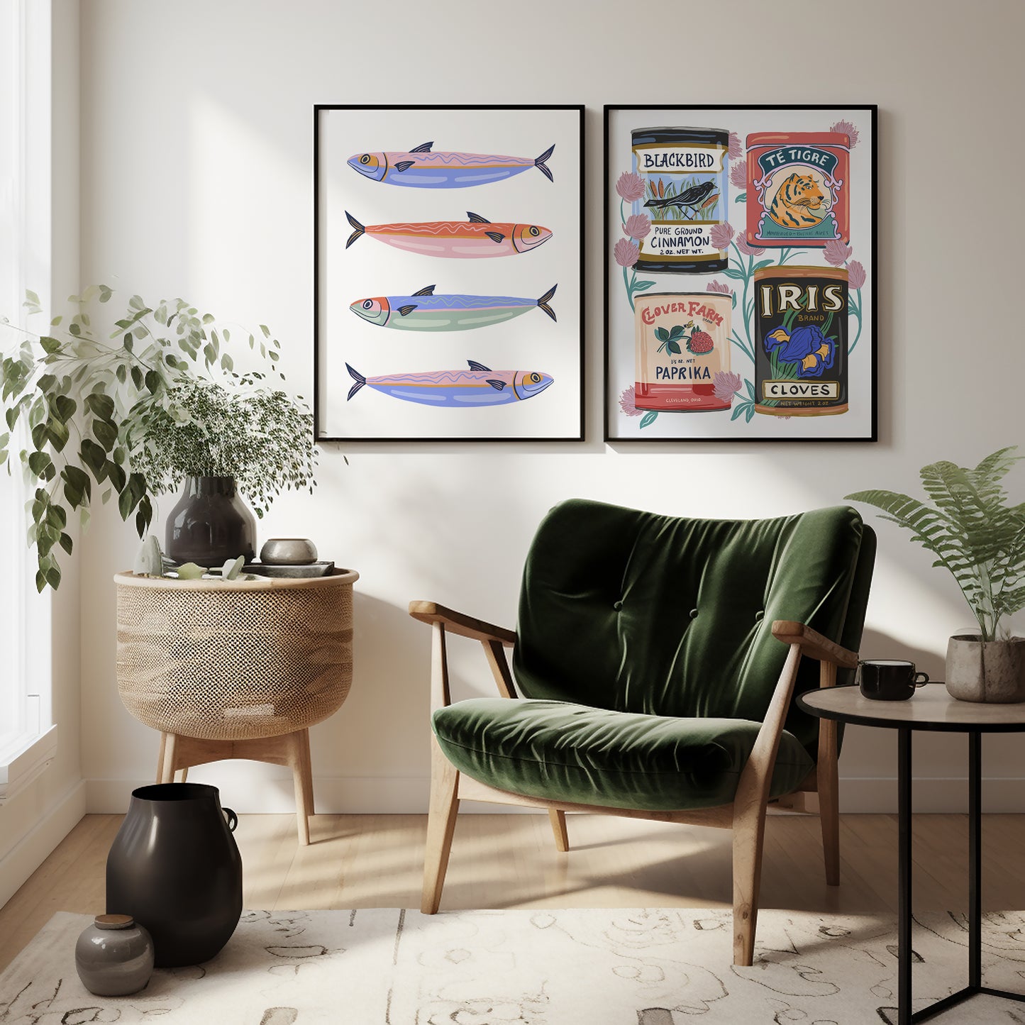 Sardines - Art Print