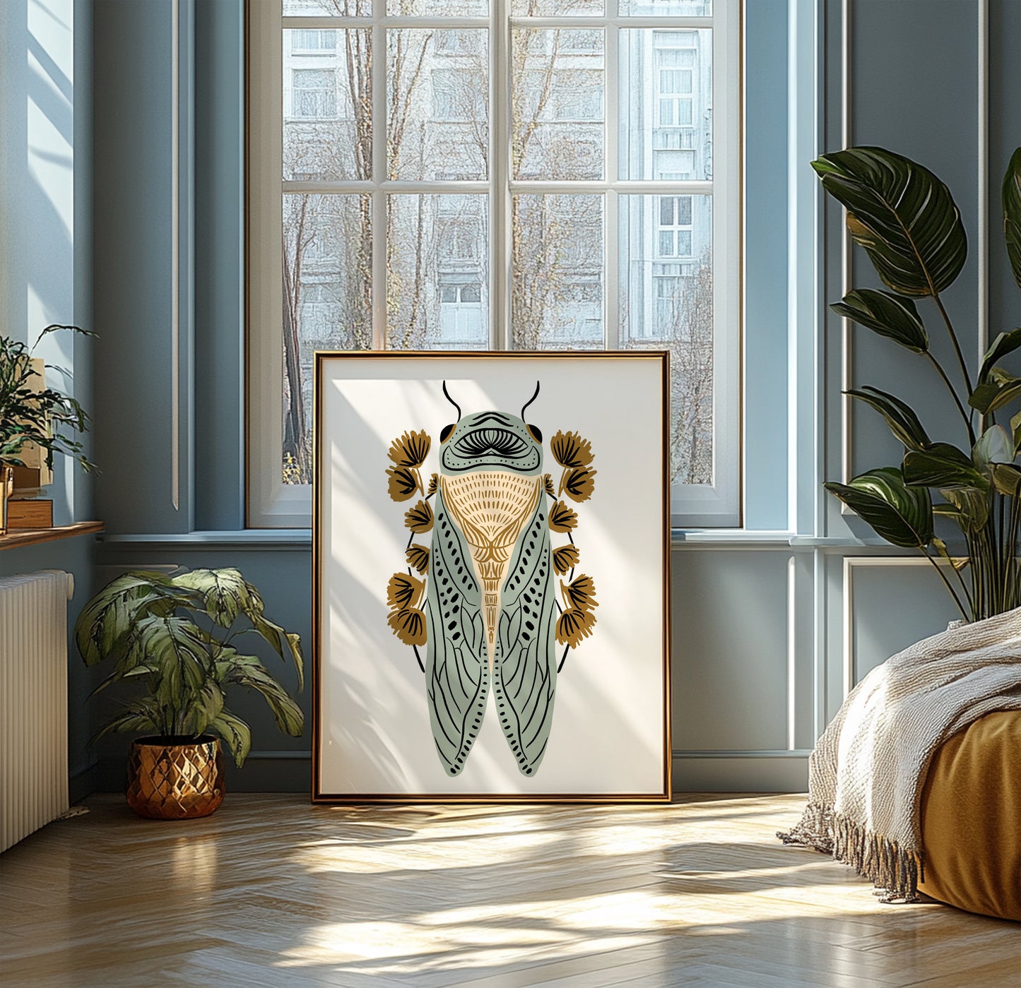 Cicada: Sage - Art Print
