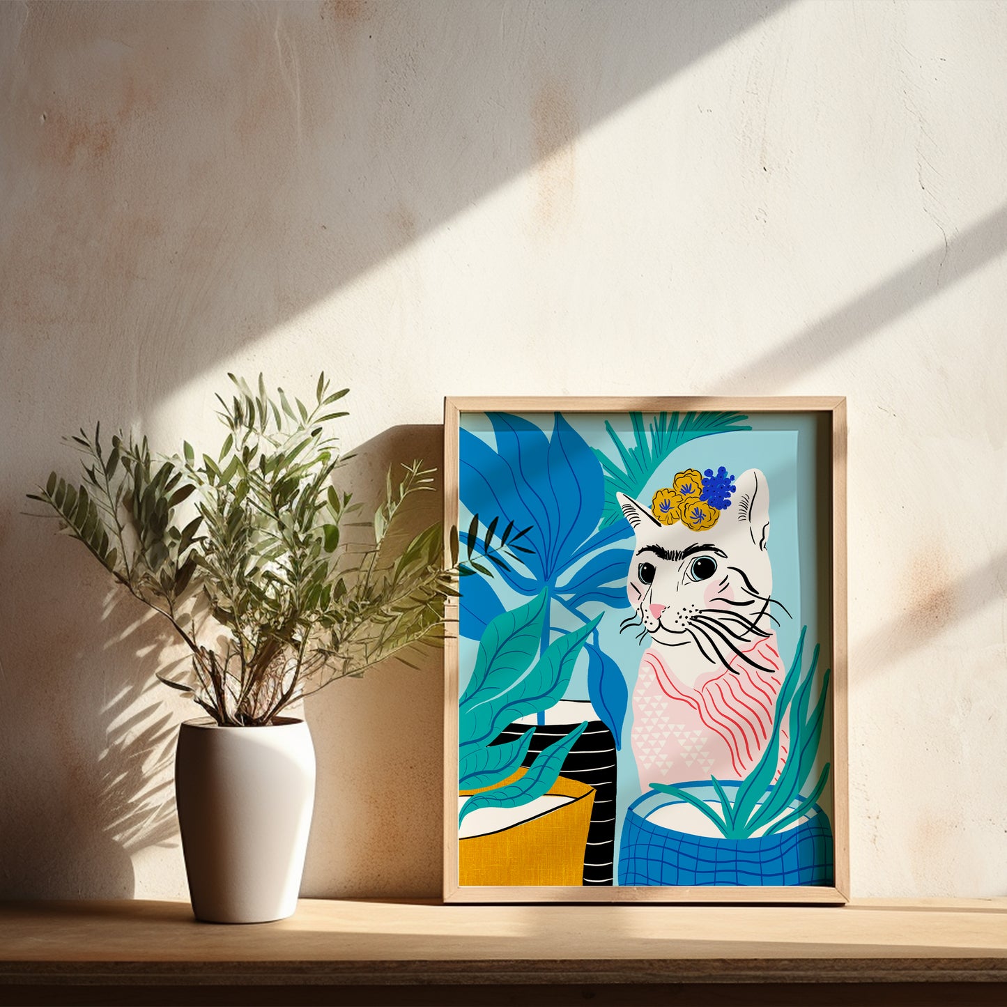 Frida Catlo - Art Print