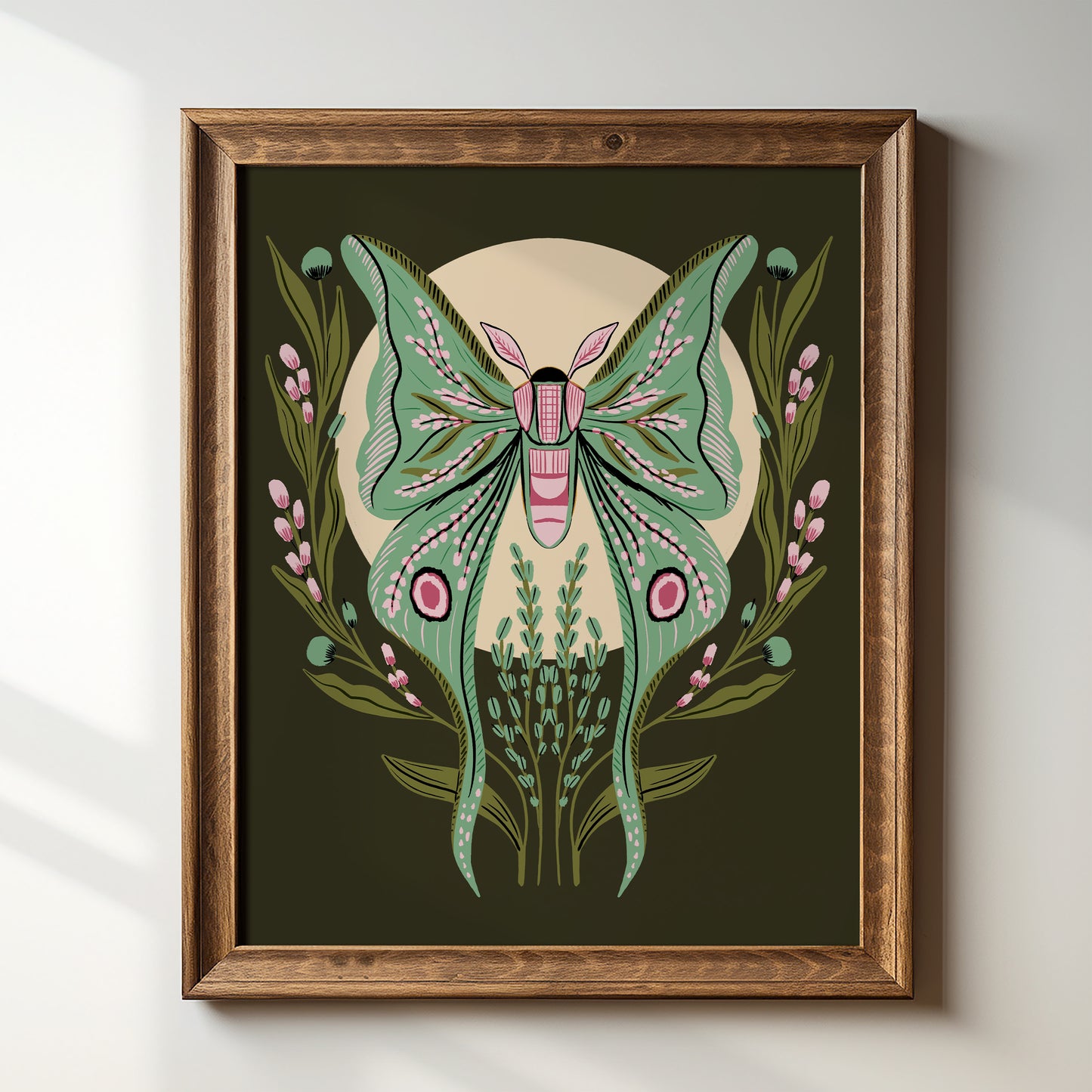Luna Moth - Art Print