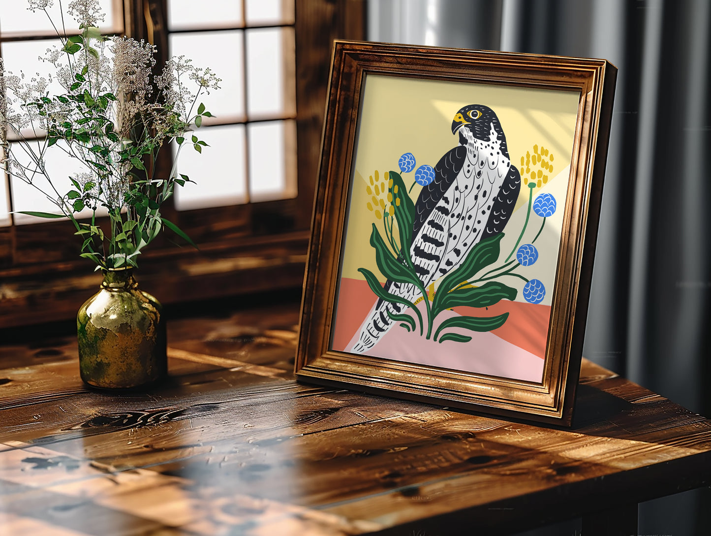 Peregrine Falcon- Art Print