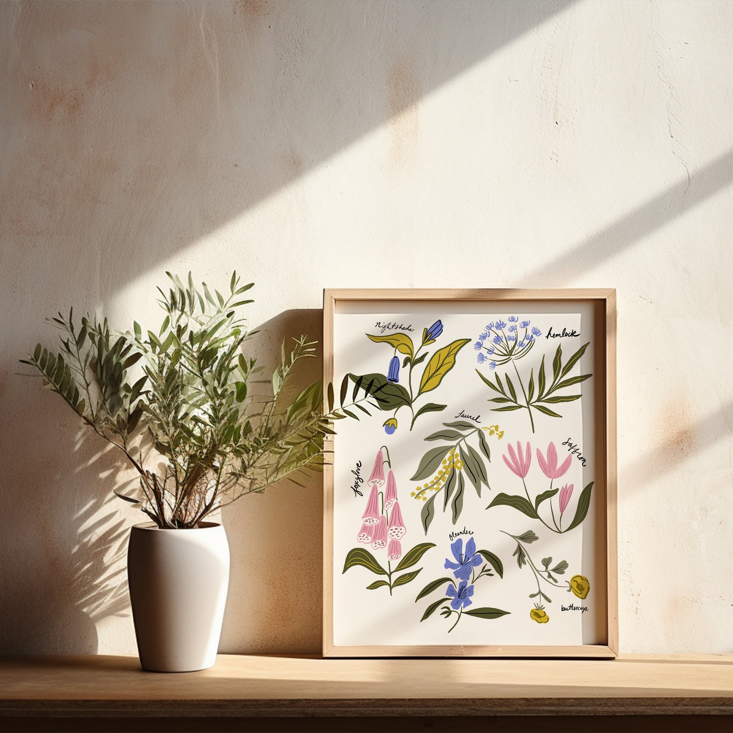 Poisonous Plants - Art Print