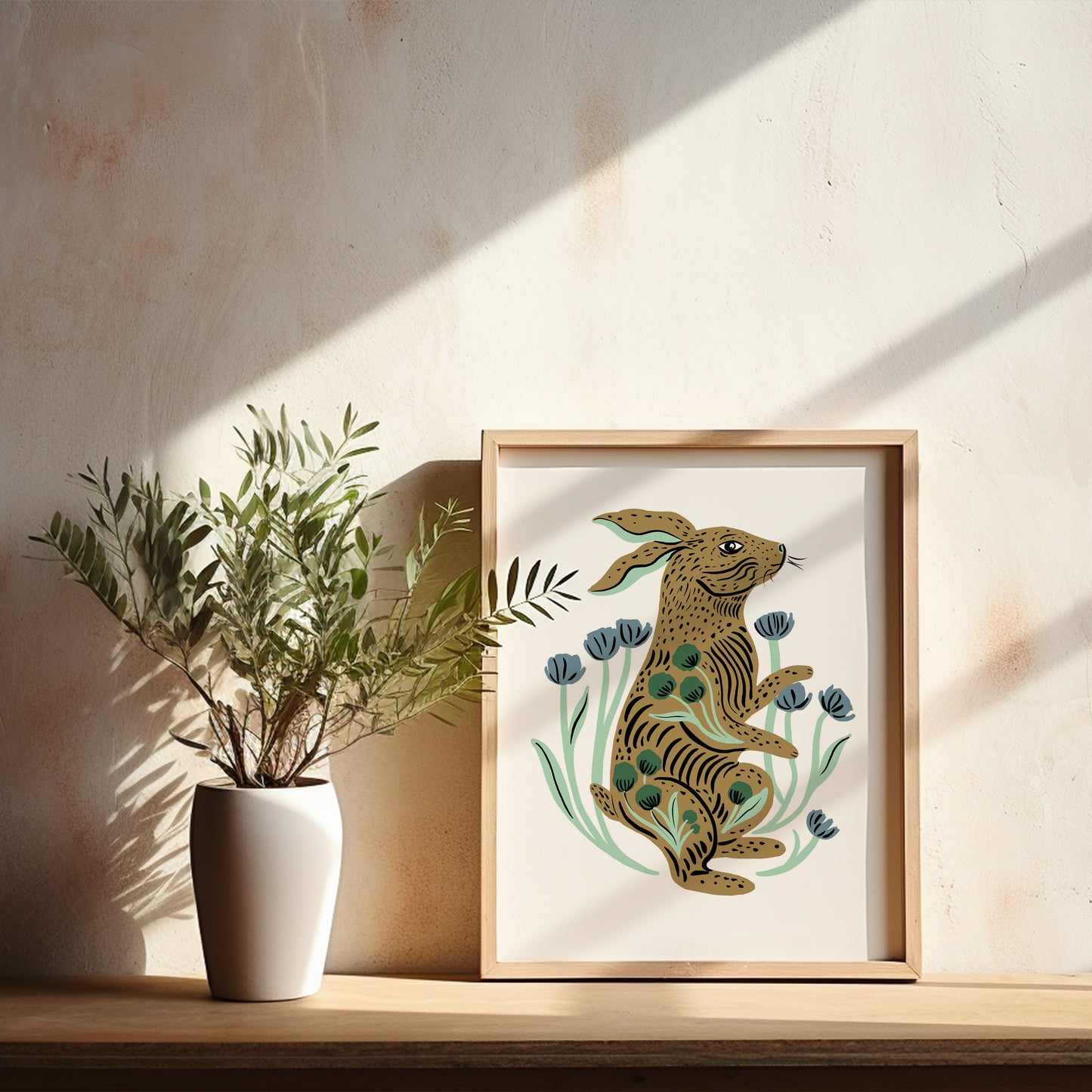 Year of the Rabbit - Art Print