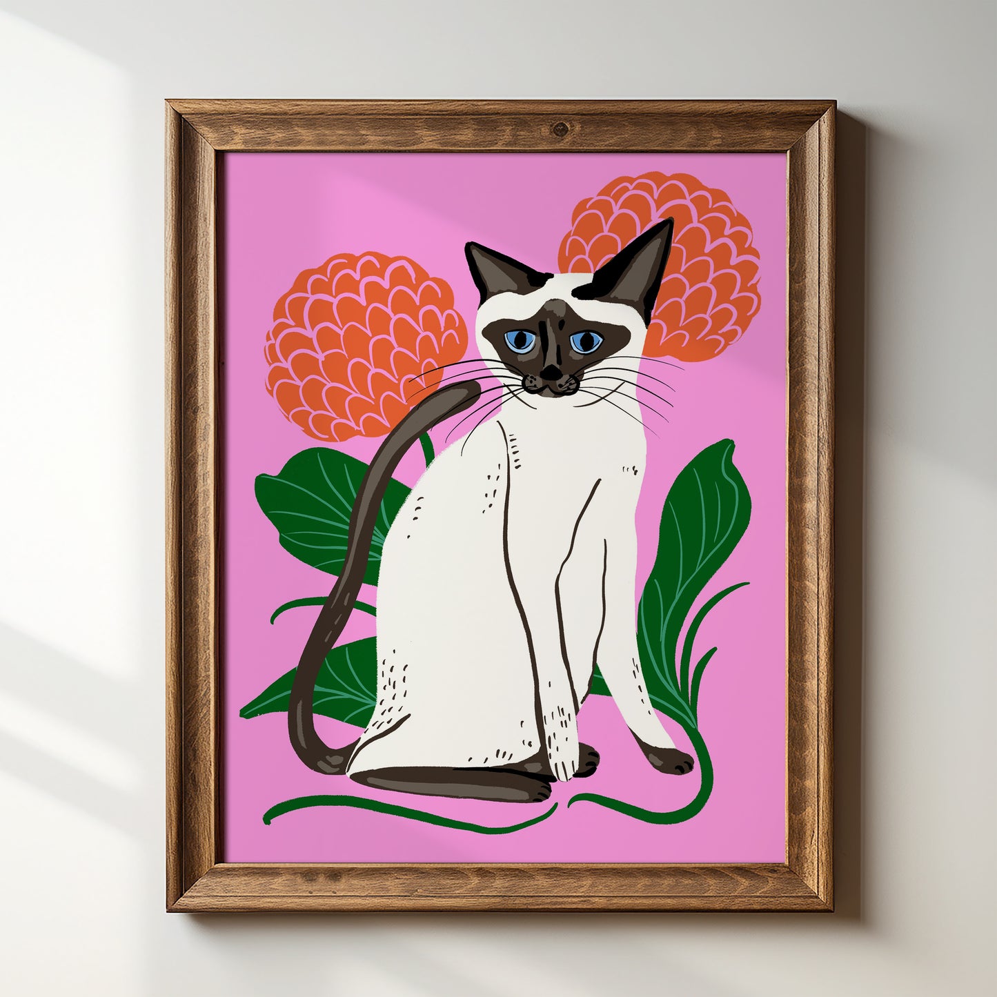 Siamese Cat - Art Print