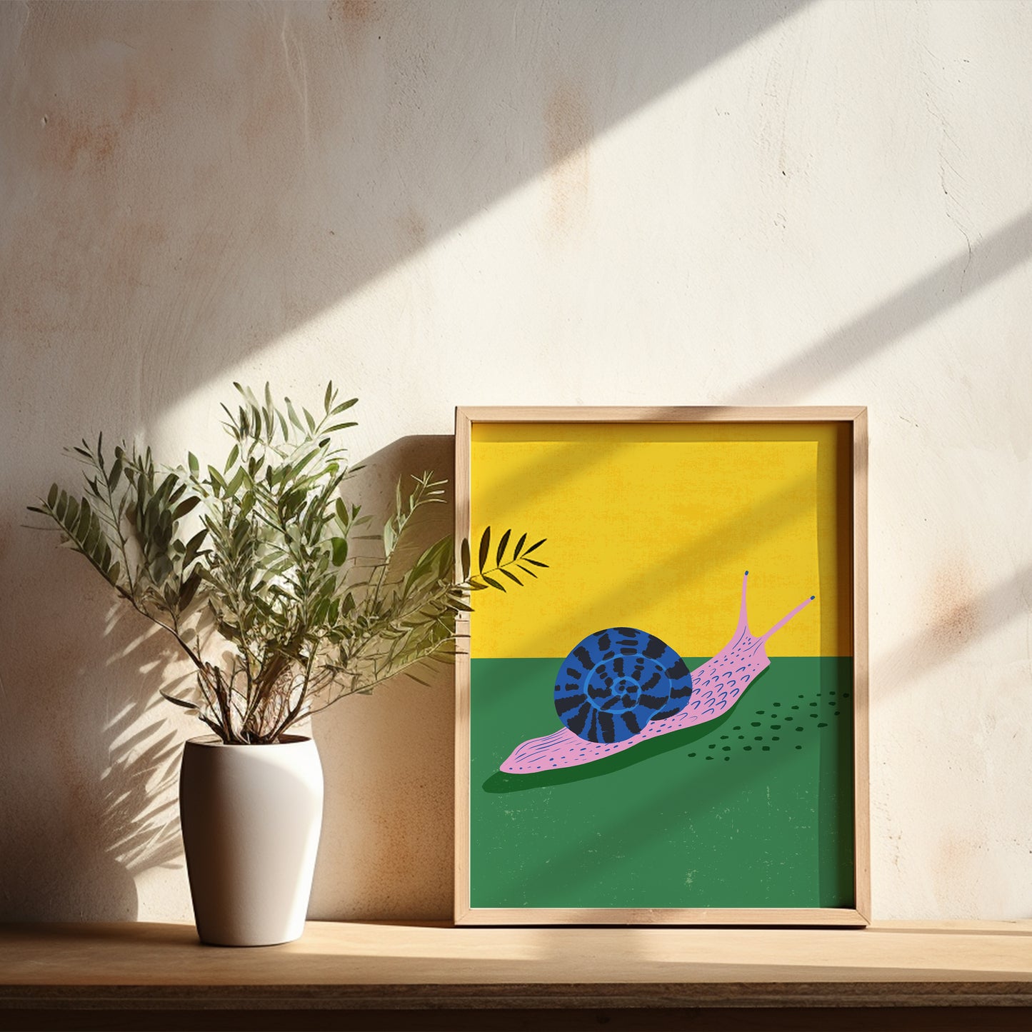 Snail Power - Art Print