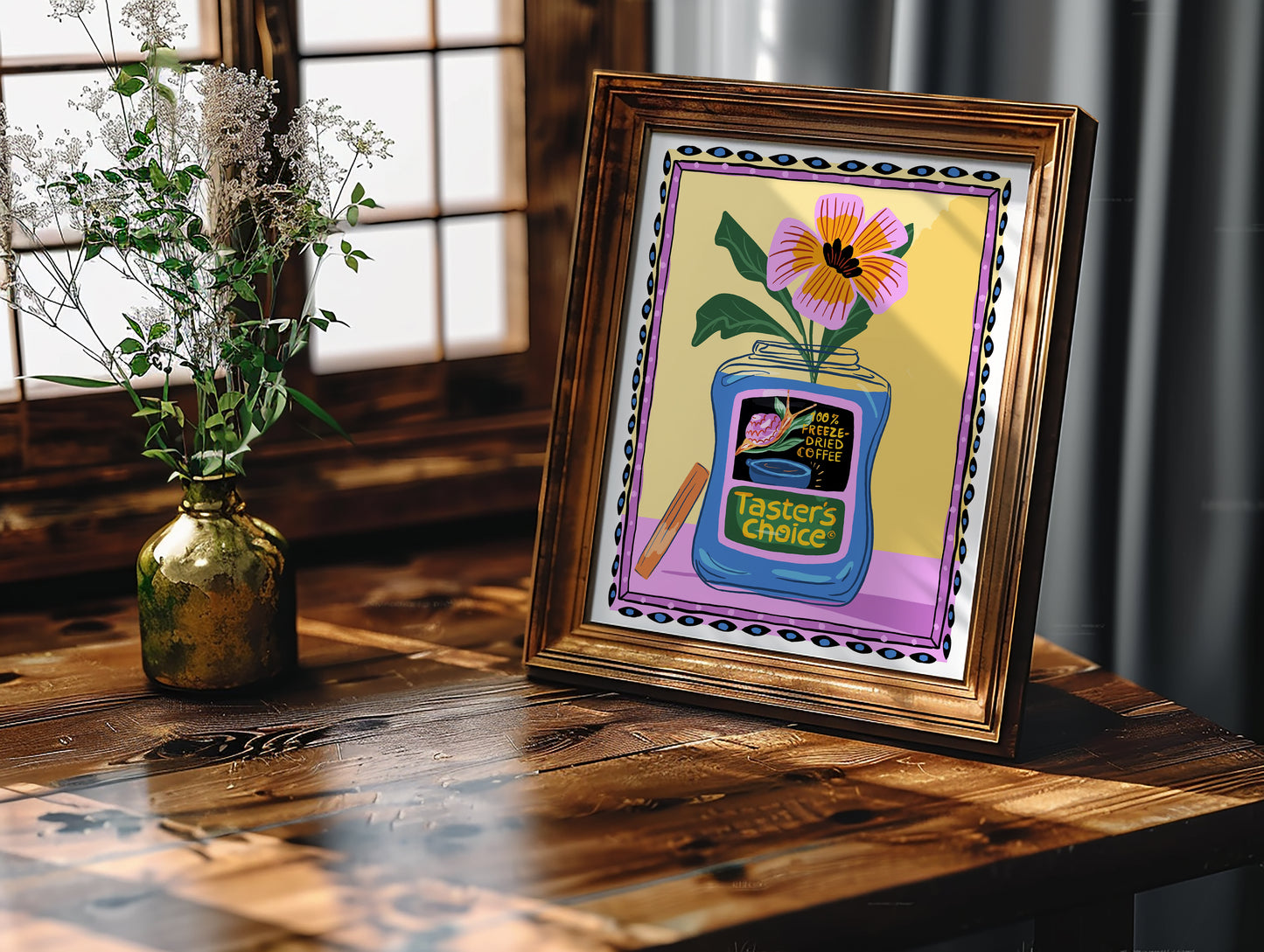 Taster's Choice Still Life - Art Print