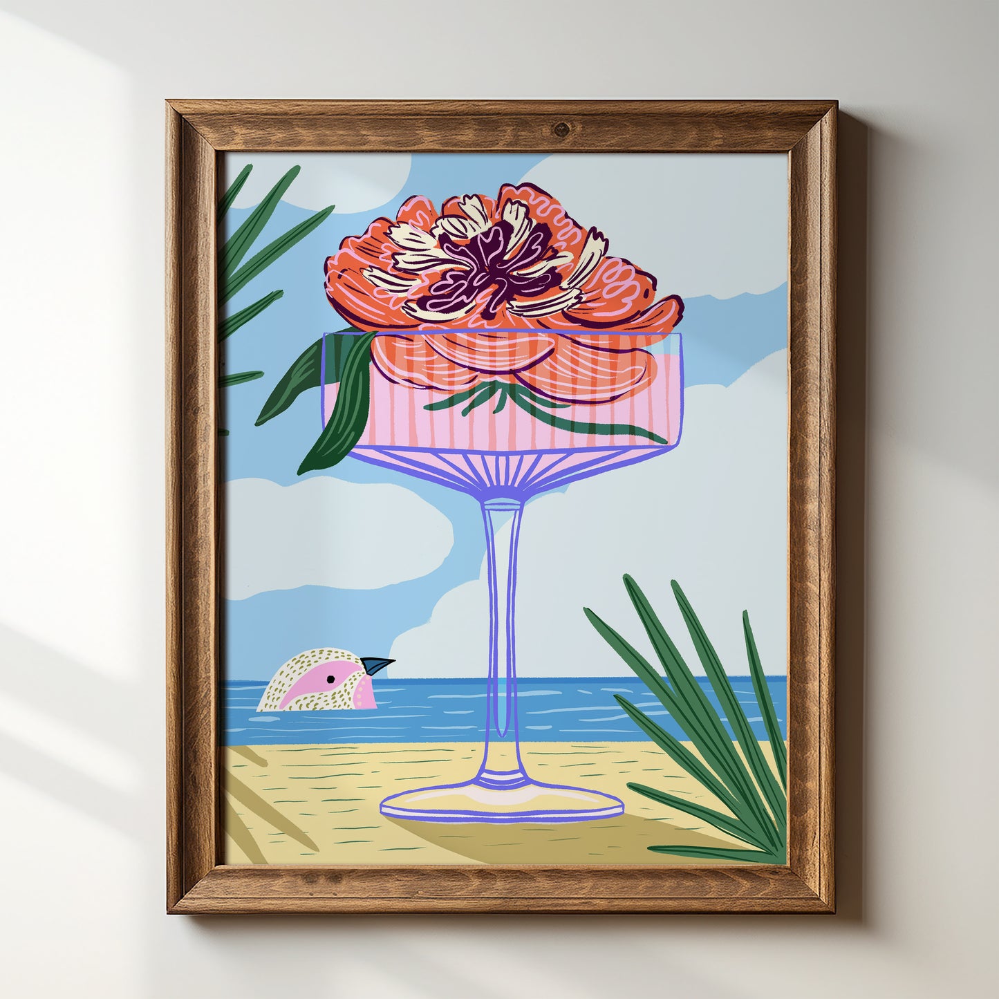 Vacation Bird - Art Print