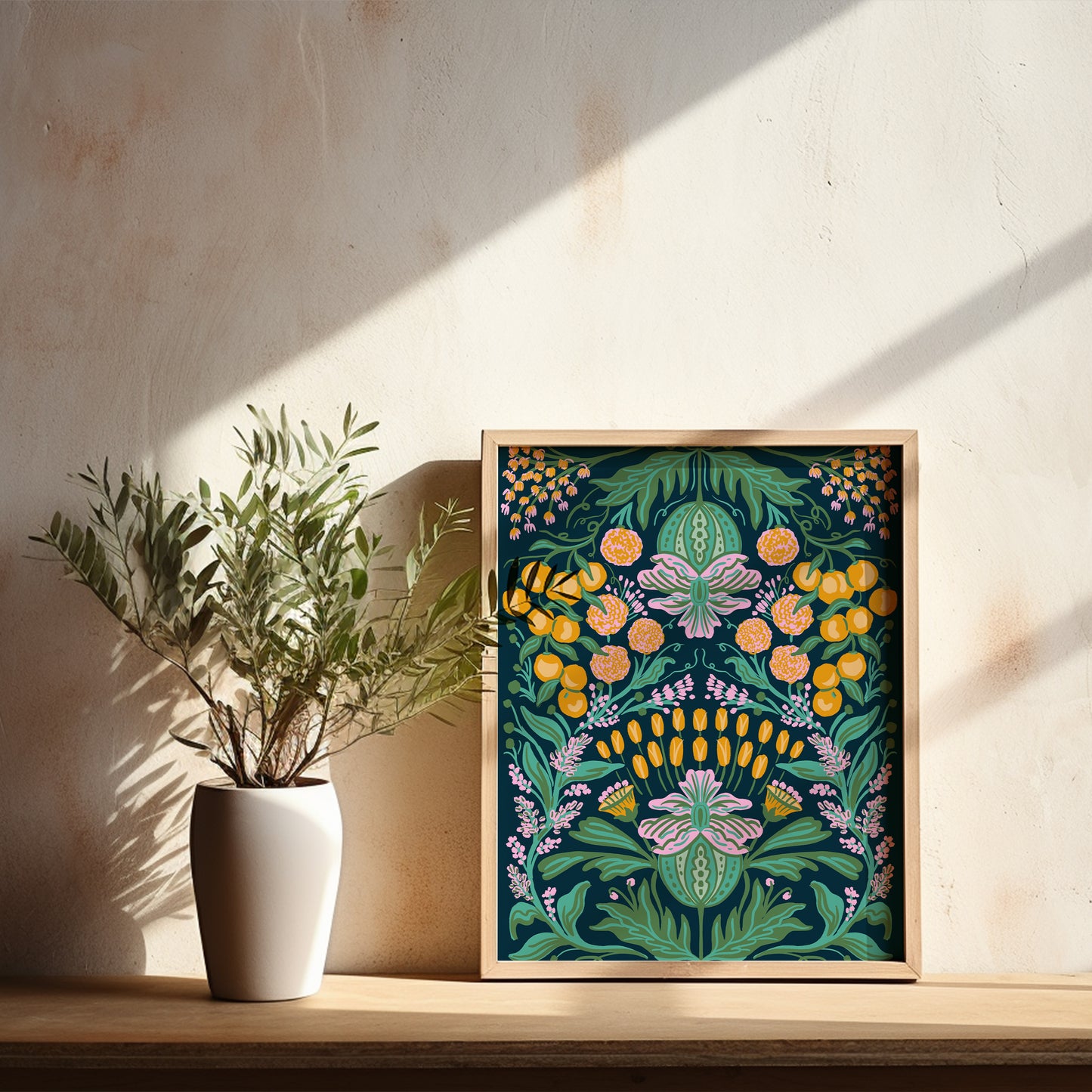 Victorian Floral - Art Print