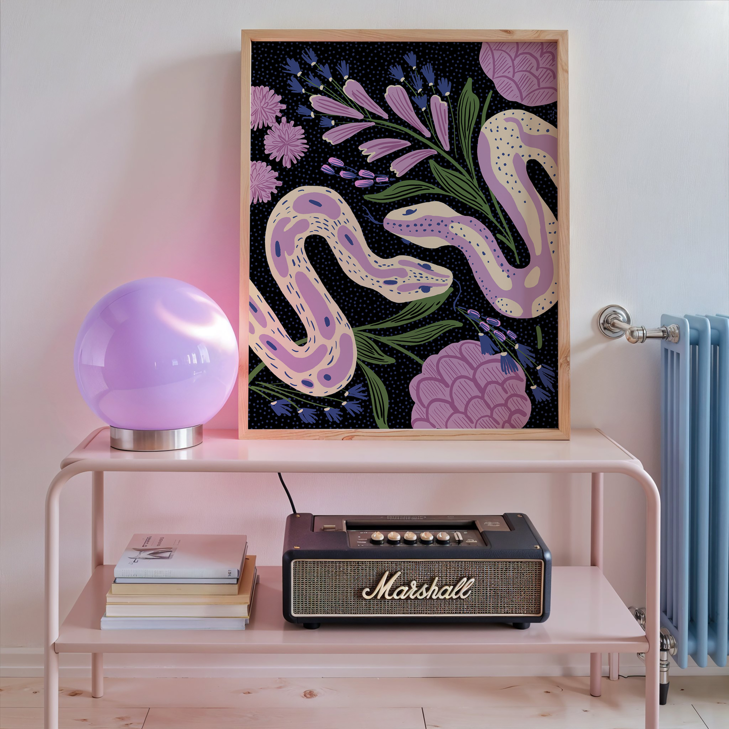 Twin Snakes - Art Print