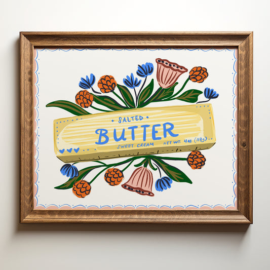 Salted Butter - Art Print