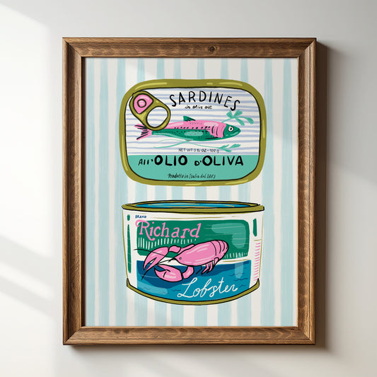 Coastal Cans - Art Print