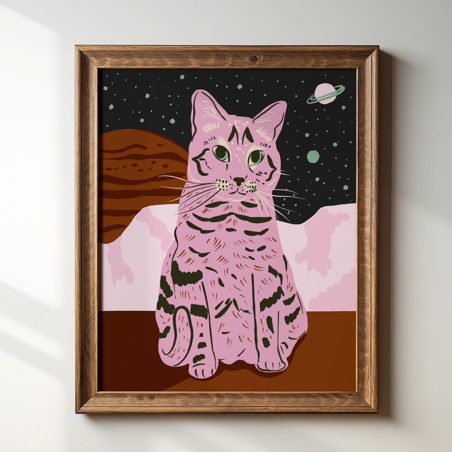 Space Cat - Art Print