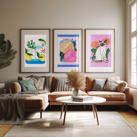 Siamese Cat - Art Print