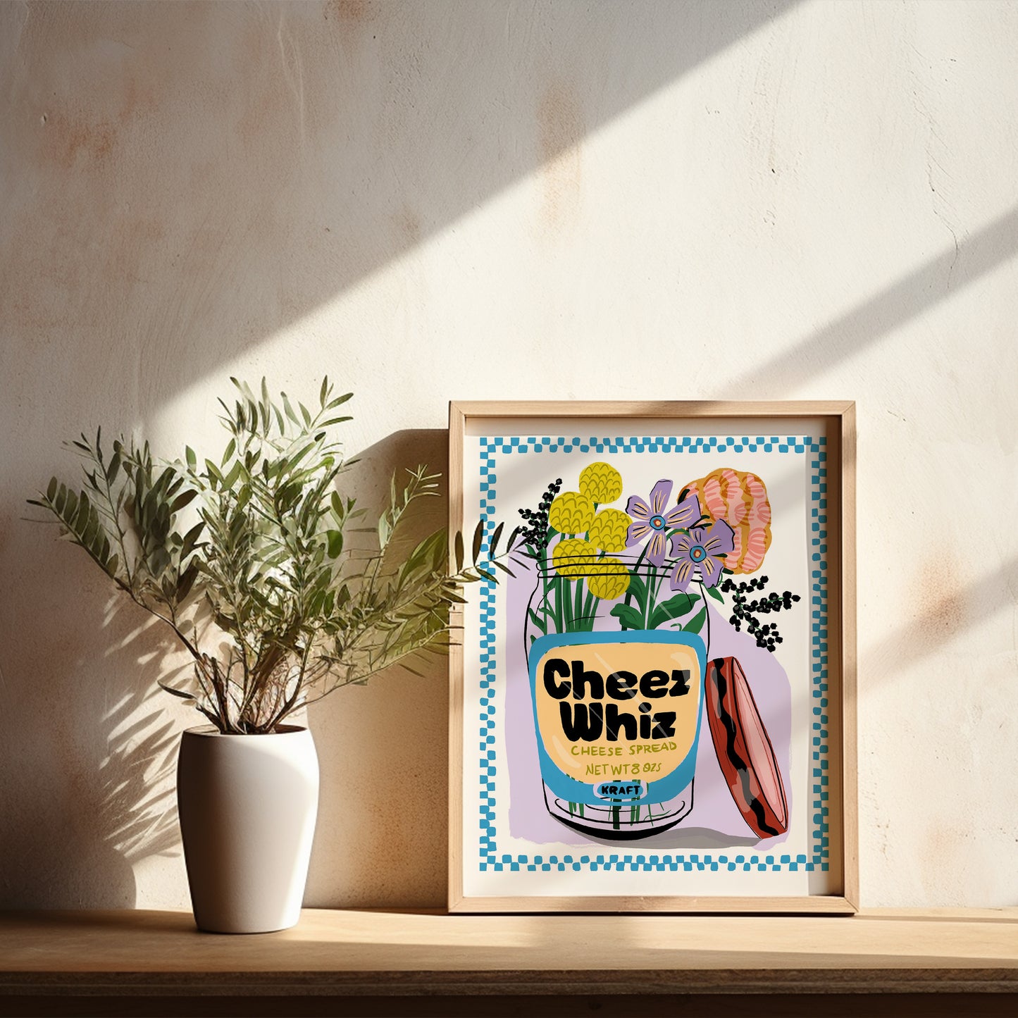 Cheez Wiz - Art Print