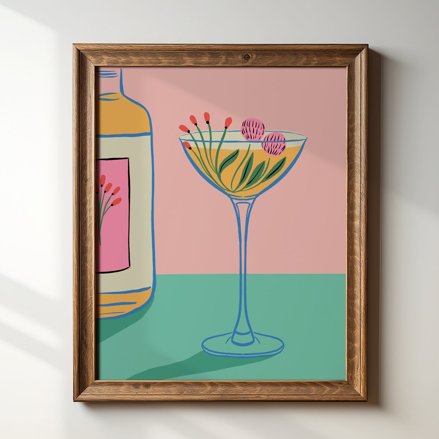 Retro Cocktail - Art Print