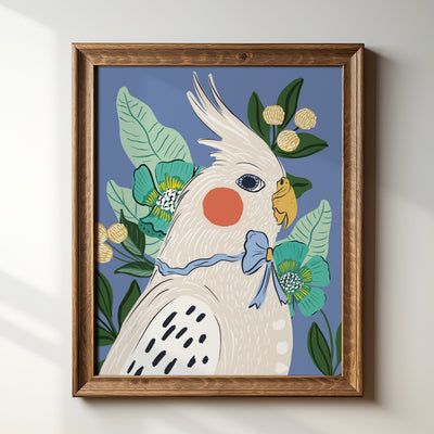 Cockatiel - Art Print