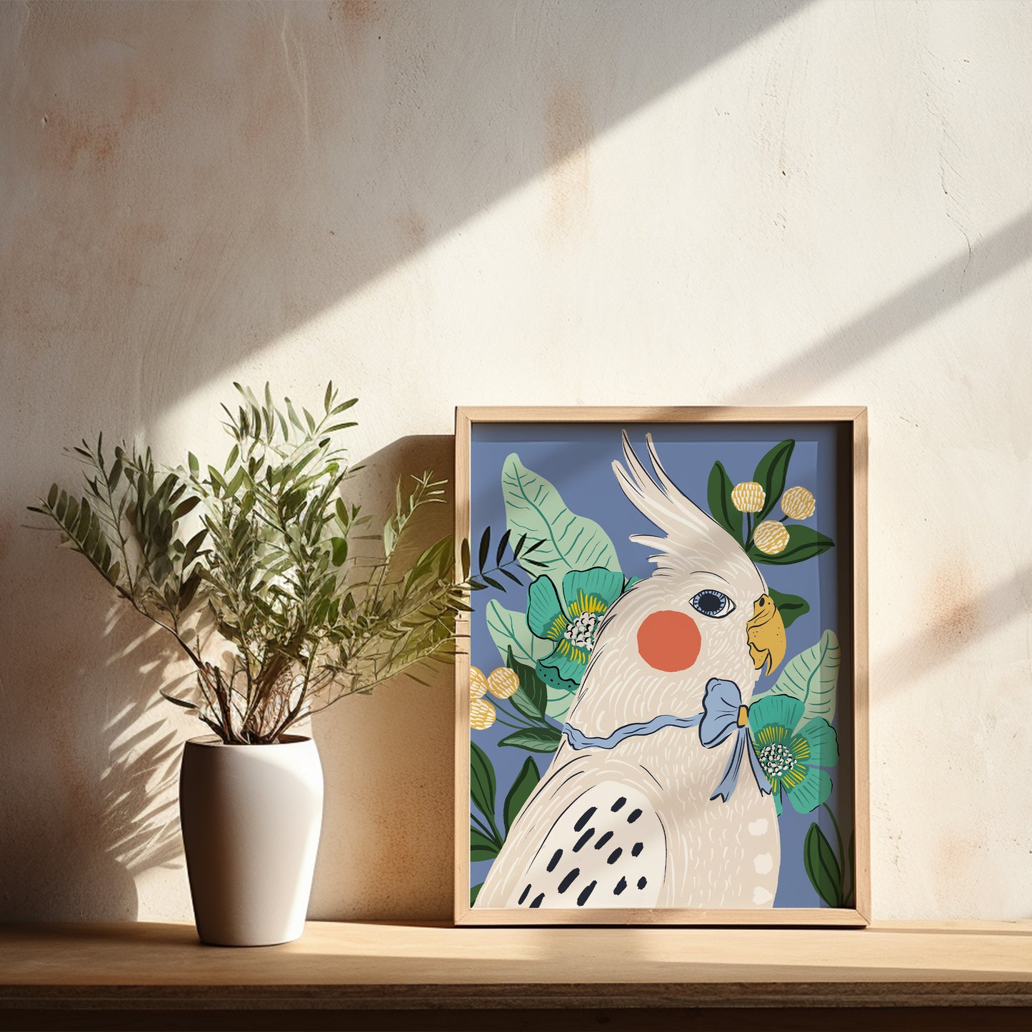 Cockatiel - Art Print