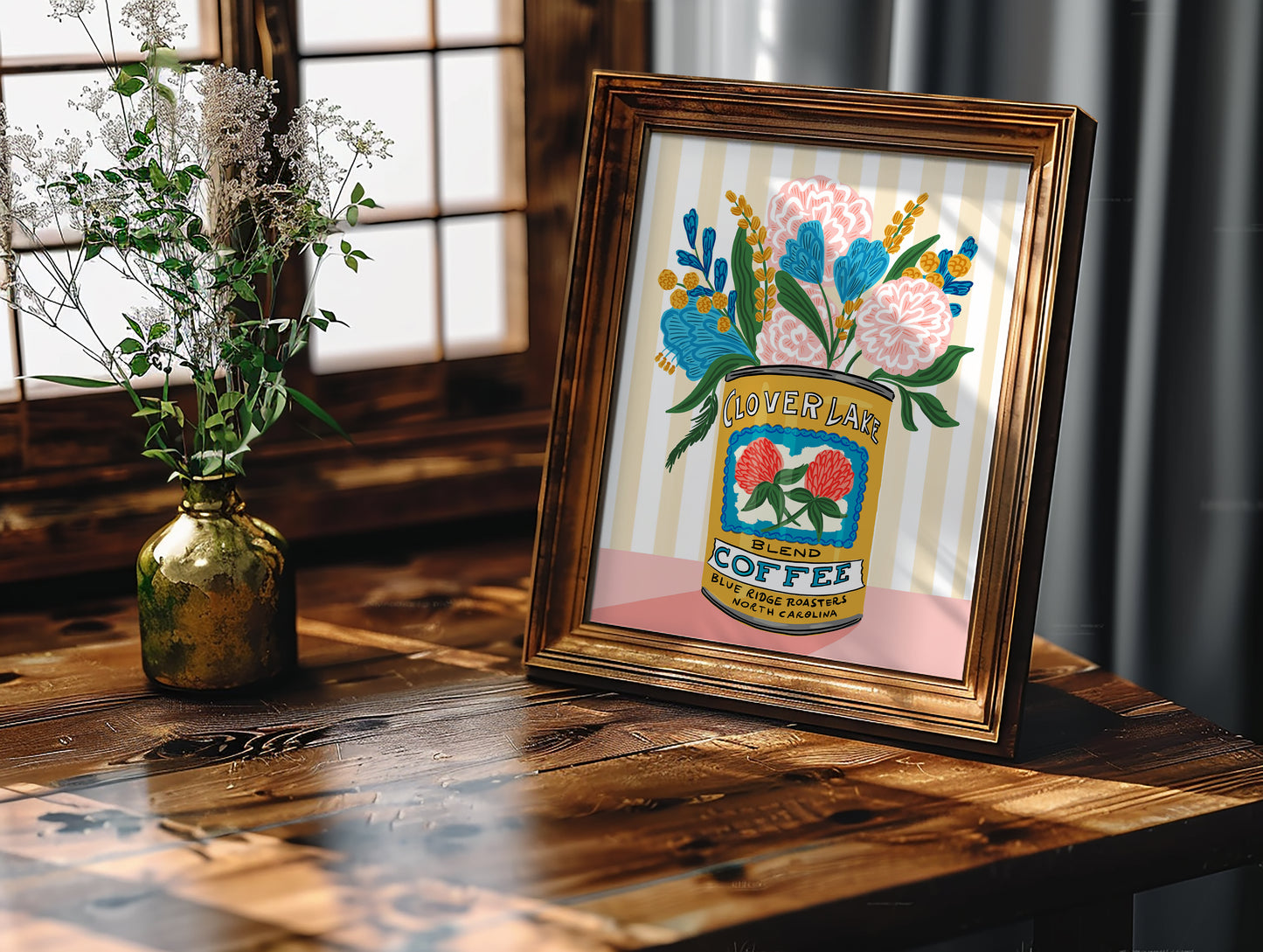 Clover Lake Coffee - Art Print