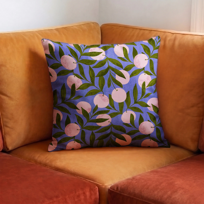 Orange Grove - periwinkle  Fabric