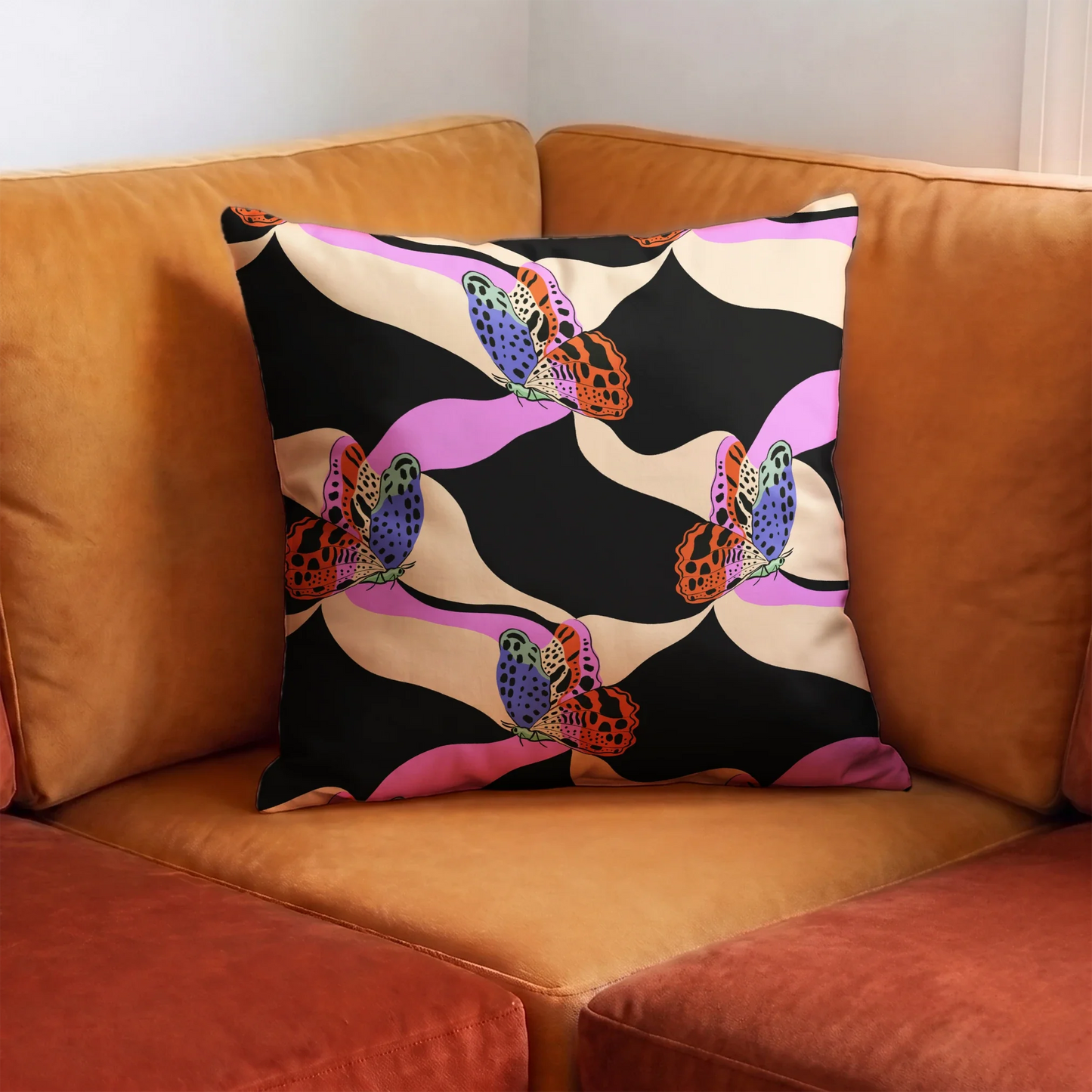 Abstract Butterflies  Fabric