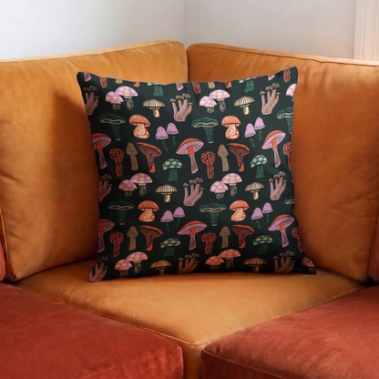 Eclectic Shrooms, Vintage Fabric