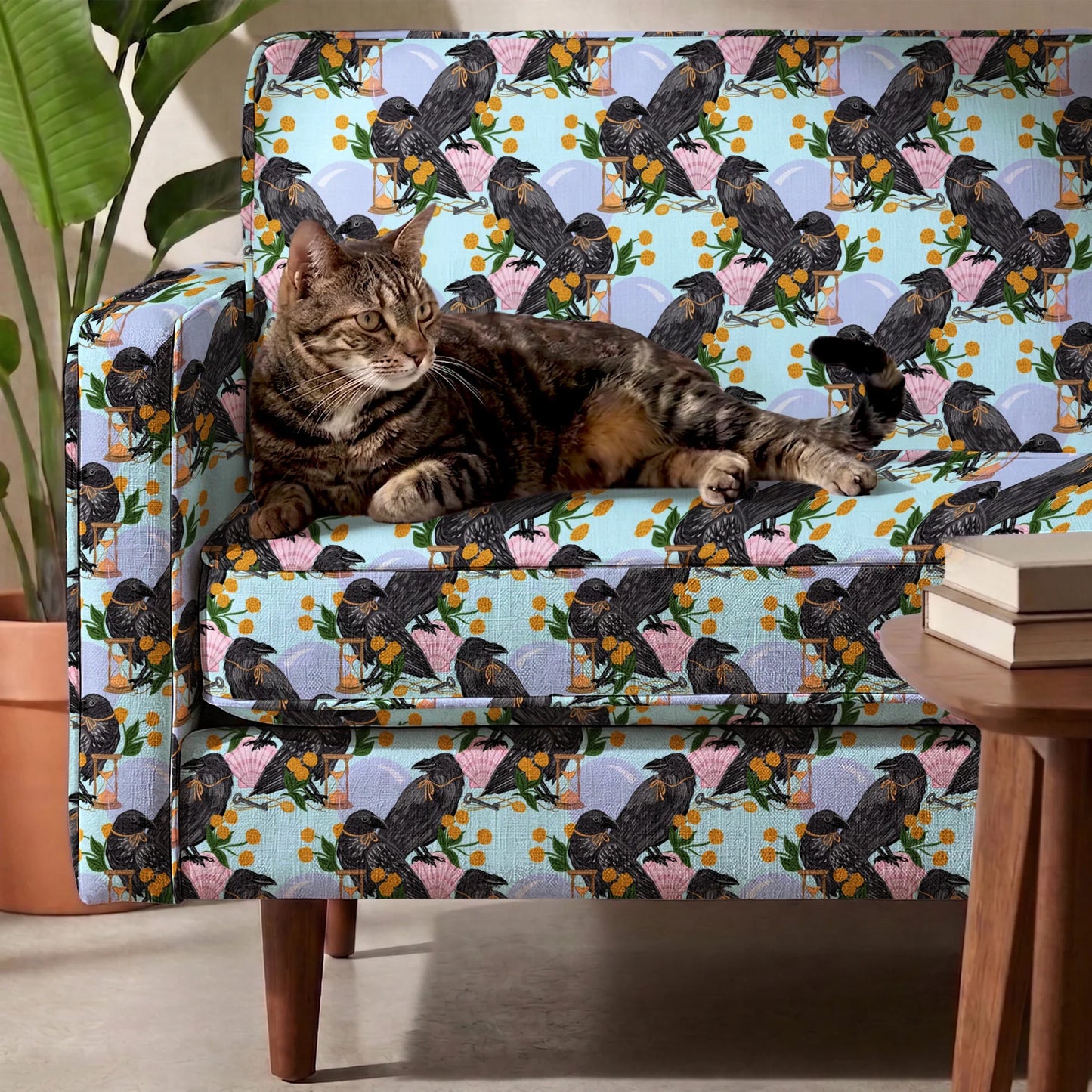 Crows and Curiosities  Fabric
