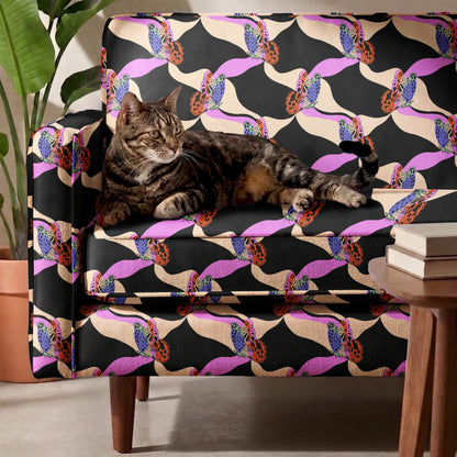 Abstract Butterflies  Fabric