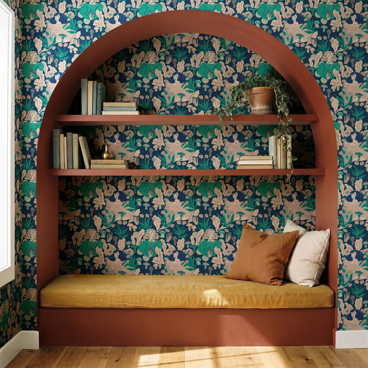 The Foragers, Field Study Wallpaper