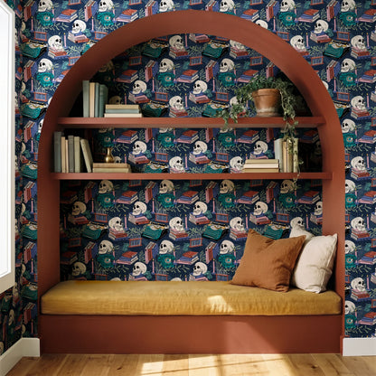 Edgar's Writing Room Wallpaper