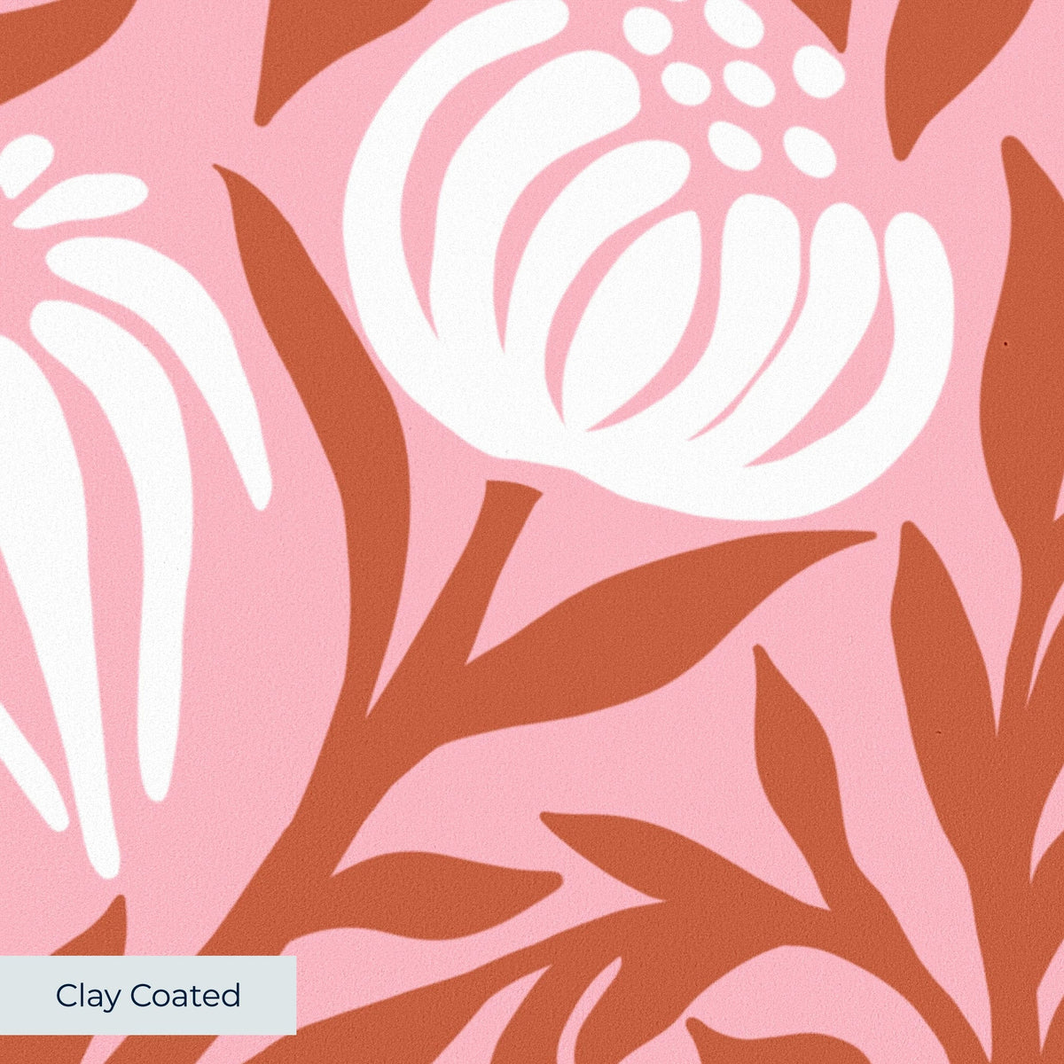 Morris Vines, Terracotta and Pink Wallpaper