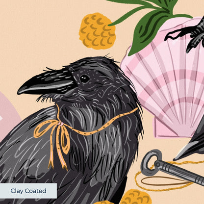 Crows and Curiosities Wallpaper