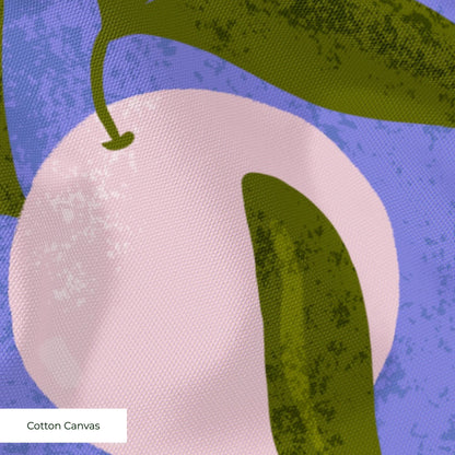 Orange Grove - periwinkle  Fabric