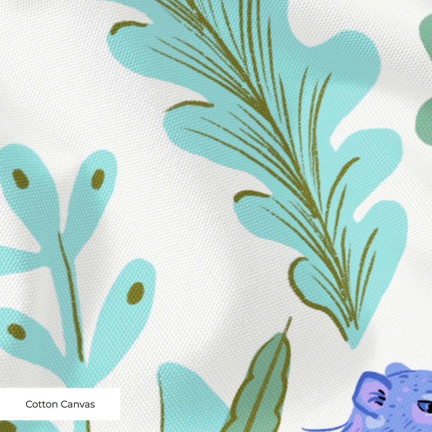 Candy Colored Capybara Fabric