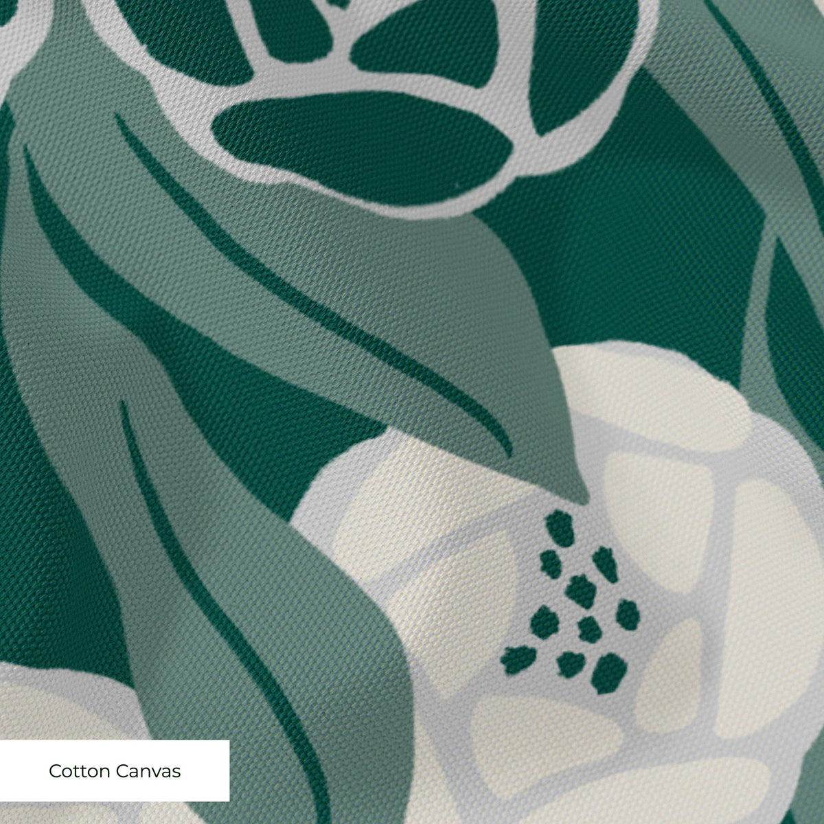 Art Deco Flowers in Country Squire Fabric