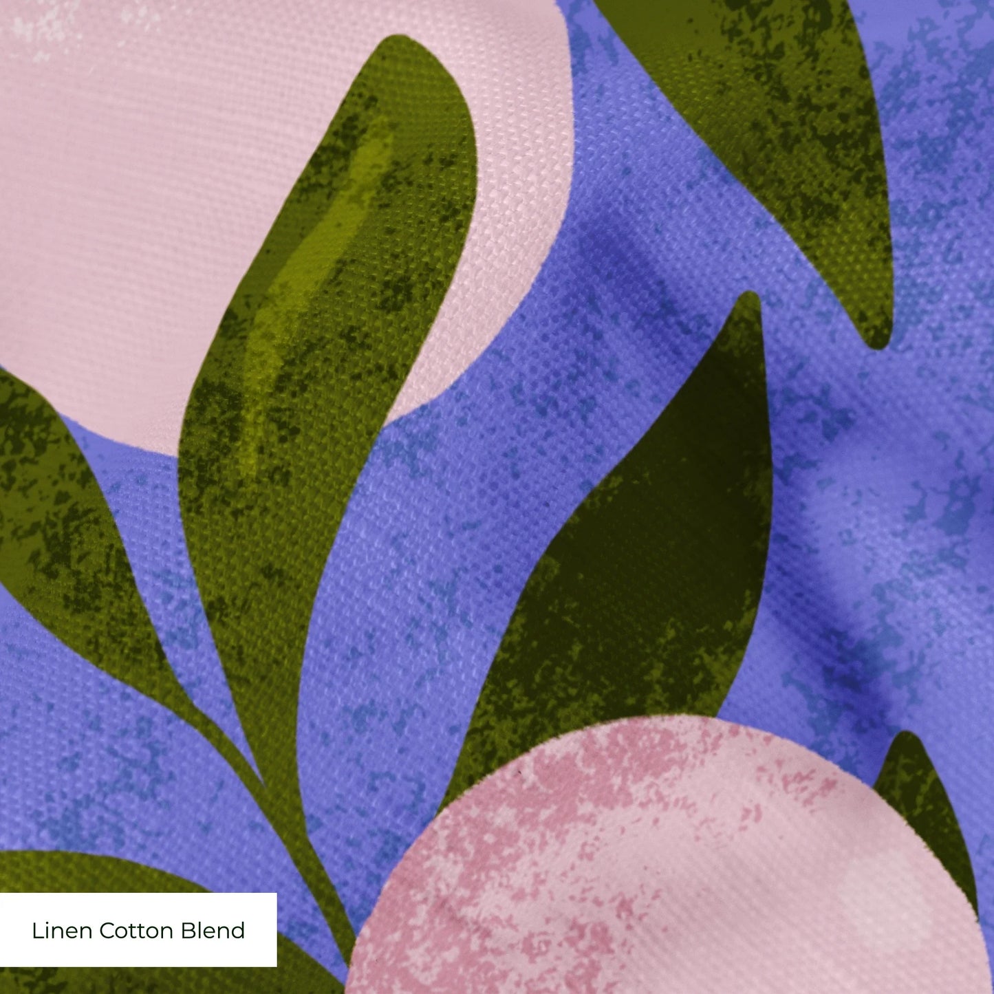 Orange Grove - periwinkle  Fabric