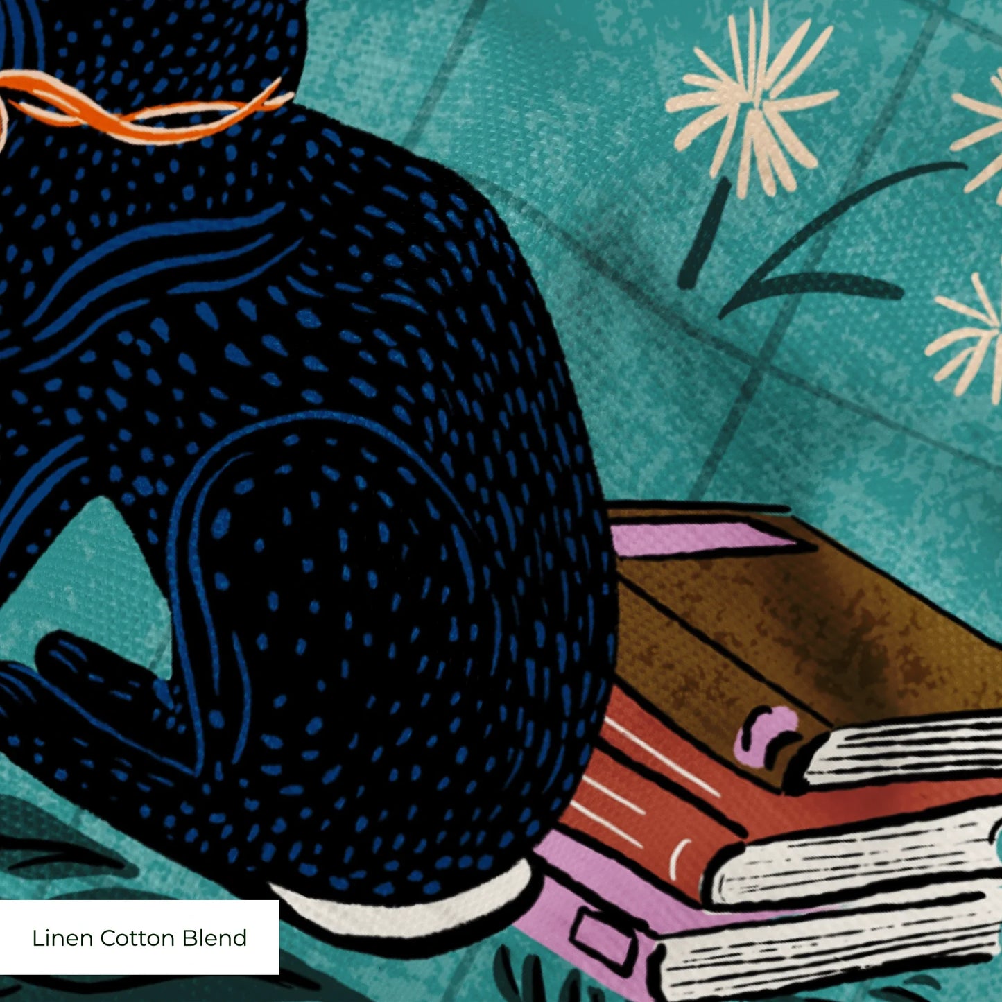 Bookish Bunnies   Fabric