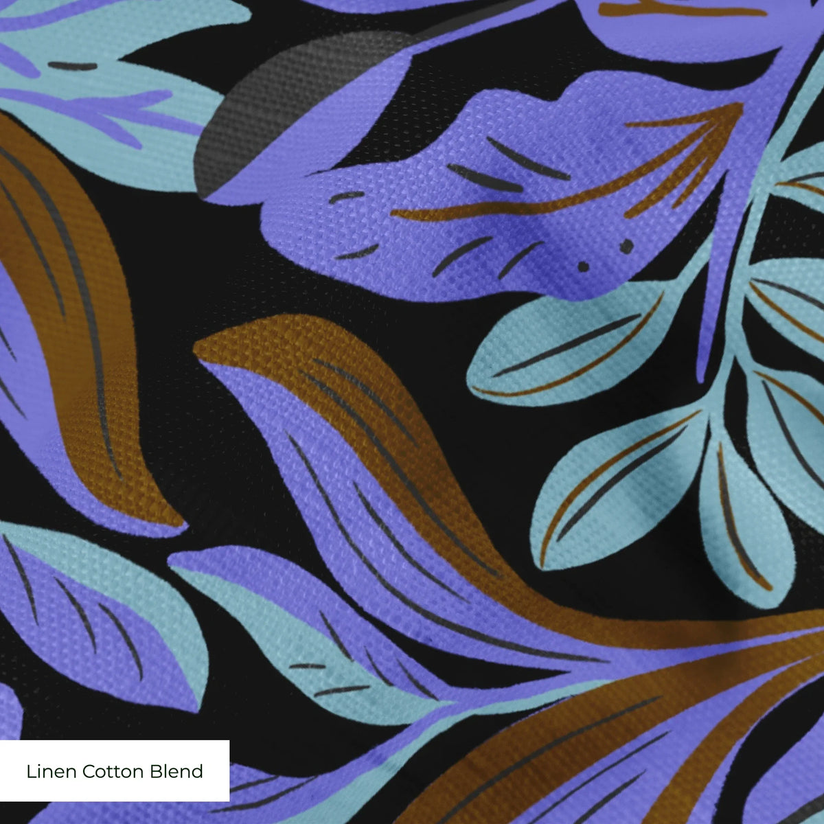 Lush Leaves Fabric