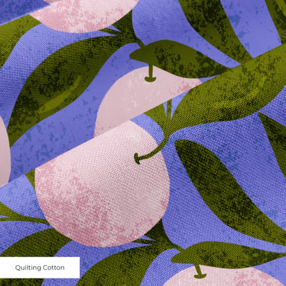 Orange Grove - periwinkle  Fabric