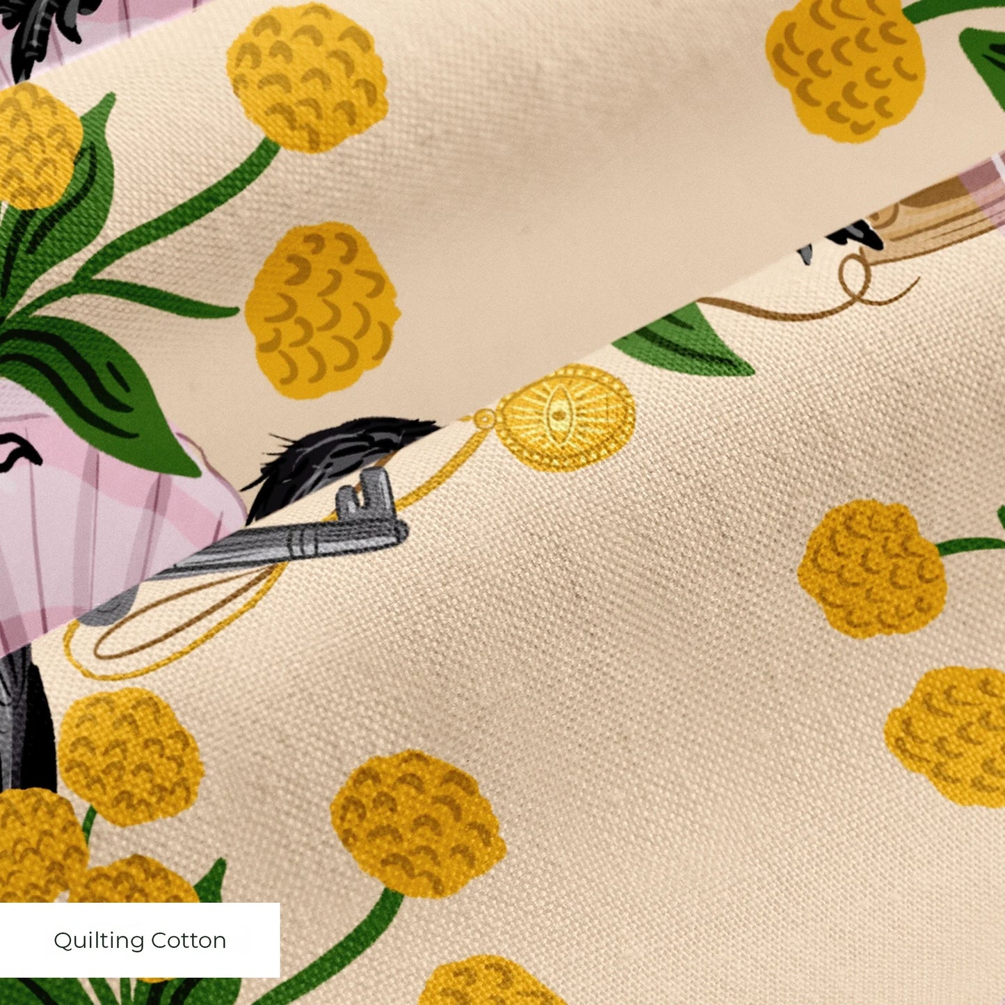 Crows and Curiosities  Fabric