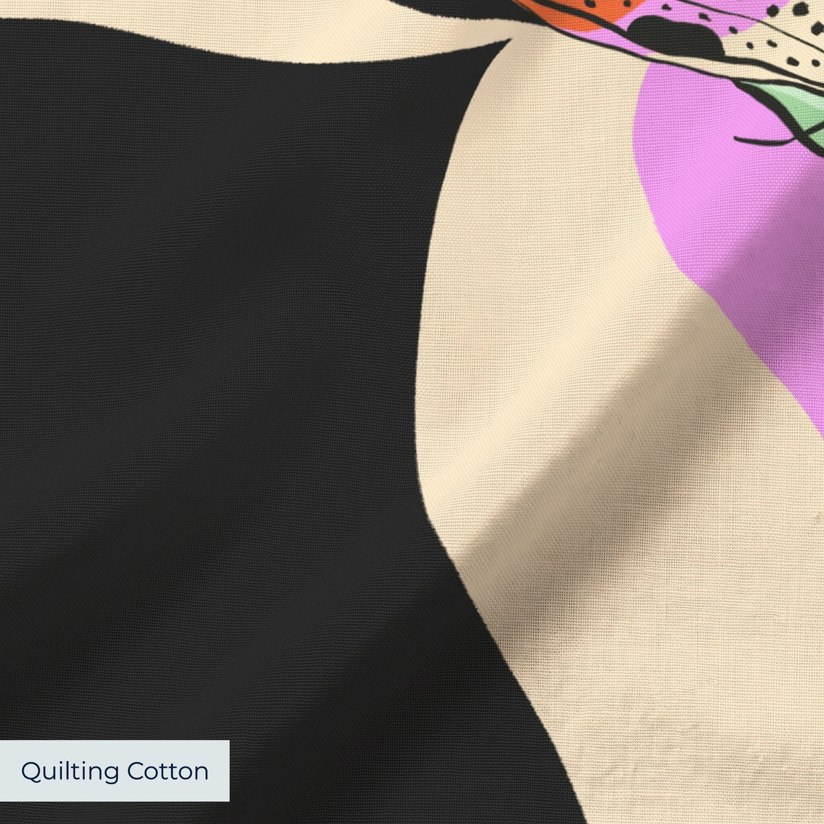 Abstract Butterflies Fabric