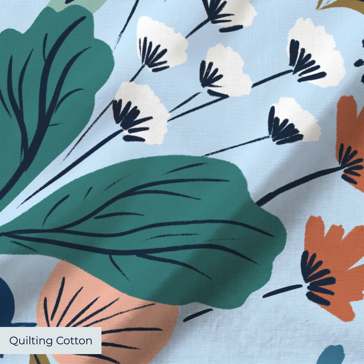 Underwater Aquarium Fabric