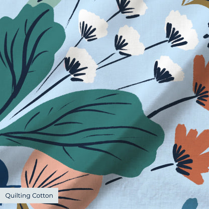 Underwater Aquarium Fabric