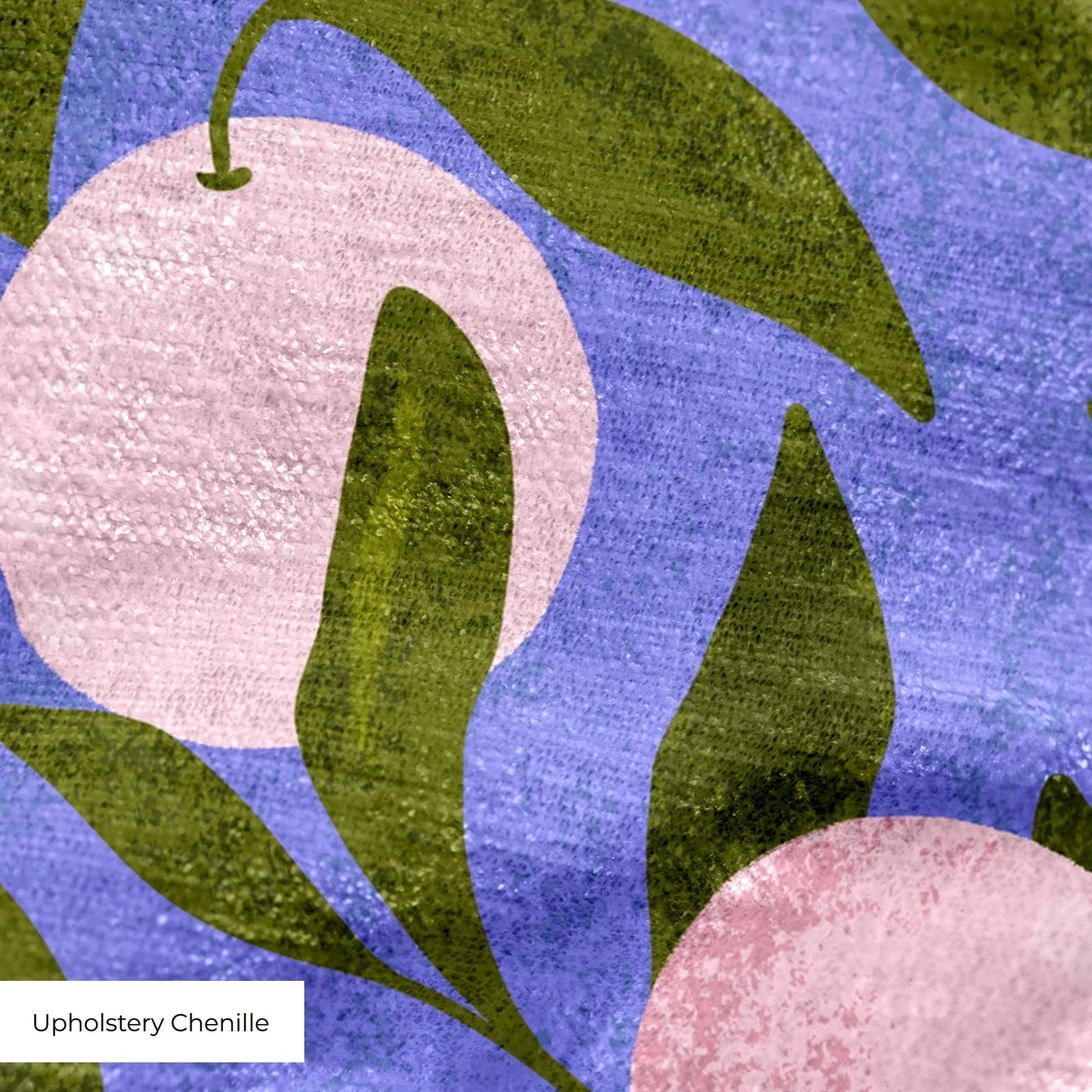 Orange Grove - periwinkle  Fabric
