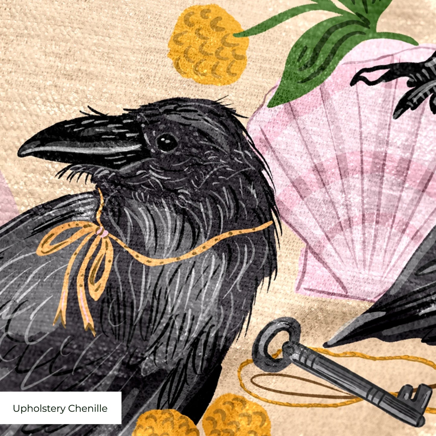 Crows and Curiosities  Fabric