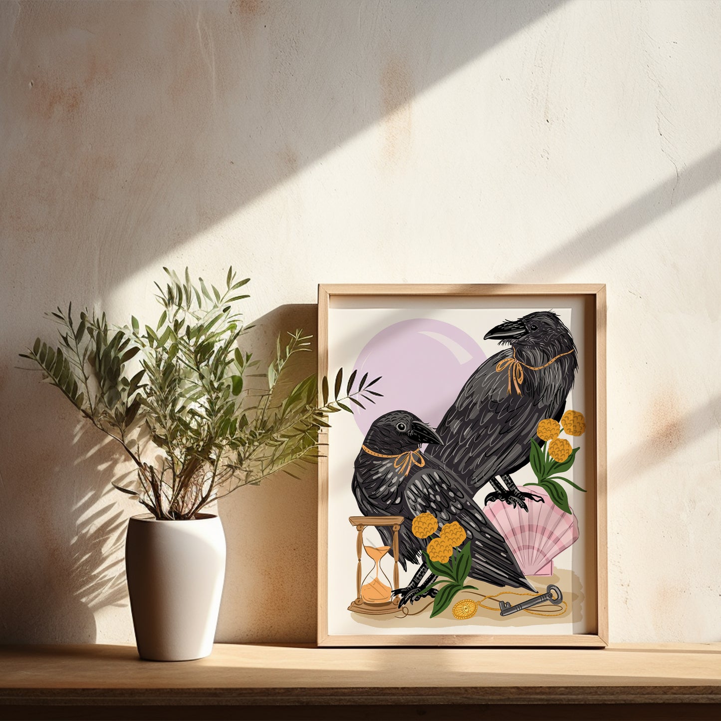 Crows & Curiosities - Art Print