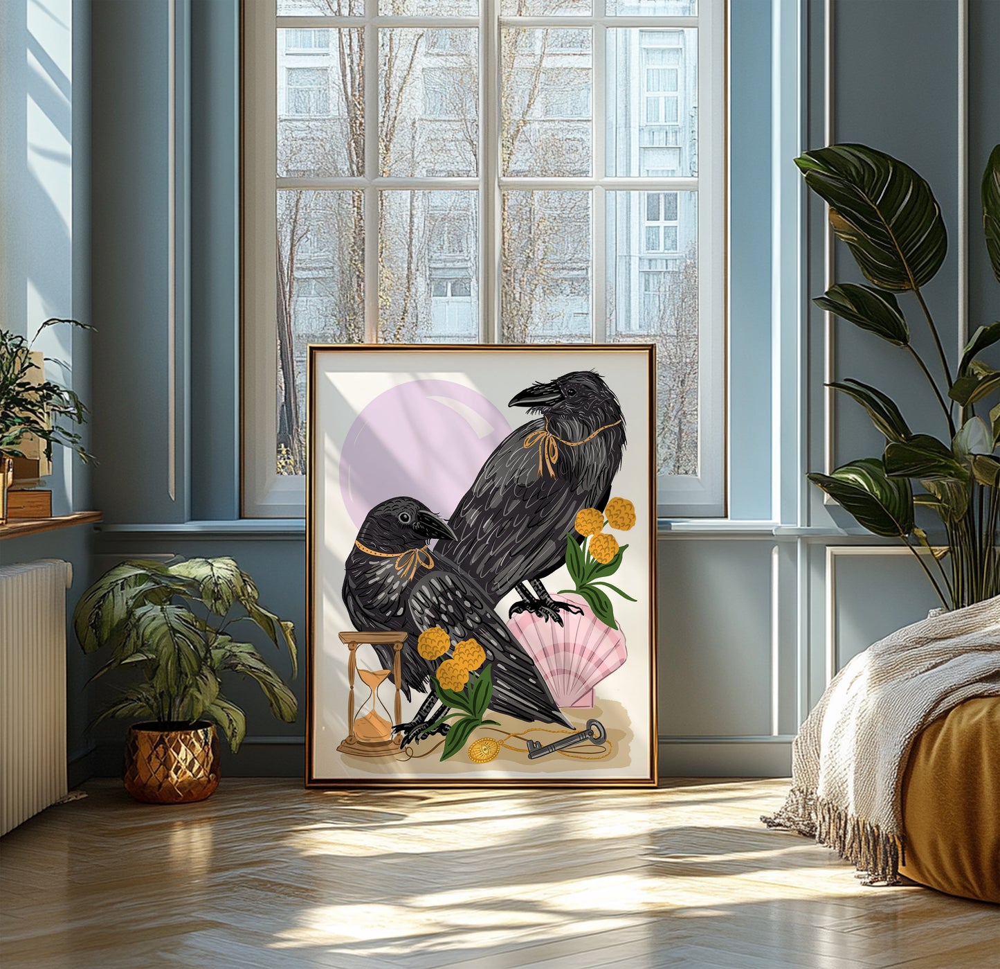 Crows & Curiosities - Art Print