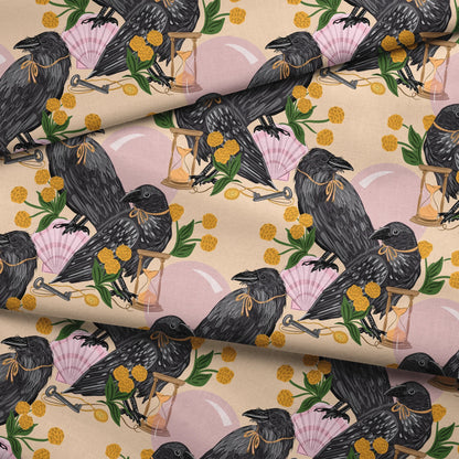 Crows and Curiosities Fabric